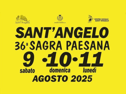 Sagra Paesana Sant'Angelo - 9-11 agosto 2025