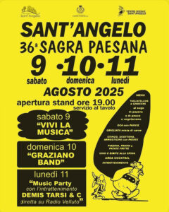 Sagra Paesana Sant'Angelo - 9-11 agosto 2025