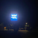 Pannello a messaggio variabile per allerte meteo