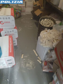 Irregolarità in un ristorante cinese che serve sushi a Senigallia