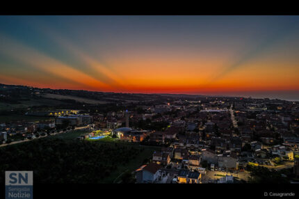 Cesanella dal drone - Foto Denise Casagrande