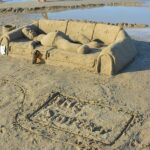 Gara dei castelli di sabbia a Cesano