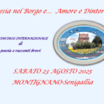 Locandina dell'11° concorso "Poesia nel borgo"