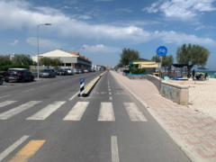 Pista ciclabile a Marotta
