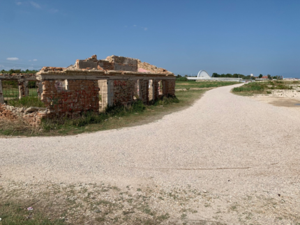 Pista ciclabile in zona Cesano