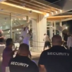 Lancio di tavoli e sedie allo Scalo Zero