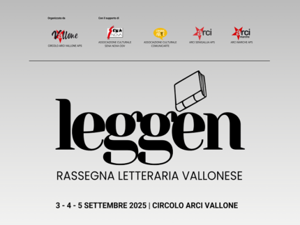 Locandina della rassegna letteraria "Leggén"