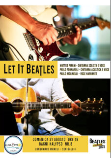 BeatleSenigallia ai Bagni Kalypso - locandina