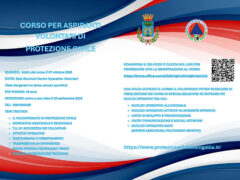 Corso volontari Protezione Civile