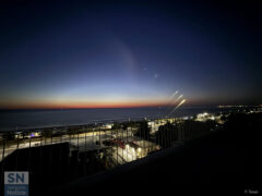 Dal balcone - Foto Fabrizio Tesei