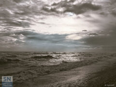 Il mare dopo il temporale - Foto Barbara Gaboardi