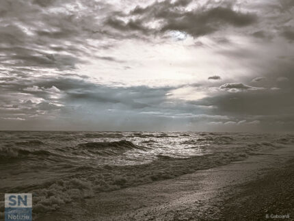 Il mare dopo il temporale - Foto Barbara Gaboardi
