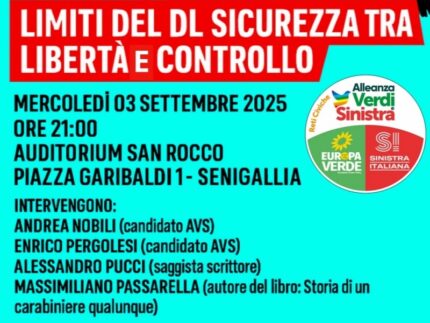 Incontro sul DL Sicurezza