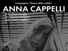 Locandina dello spettacolo teatrale "Anna Cappelli"