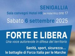 Maurizio Gasparri a Senigallia per sostenere la candidatura di Roberto Paradisi