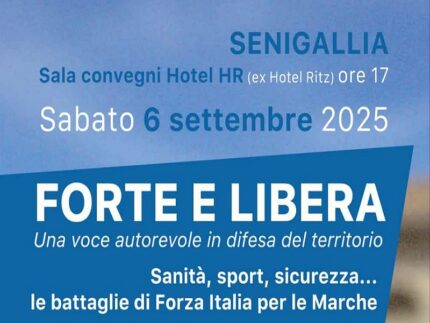 Maurizio Gasparri a Senigallia per sostenere la candidatura di Roberto Paradisi