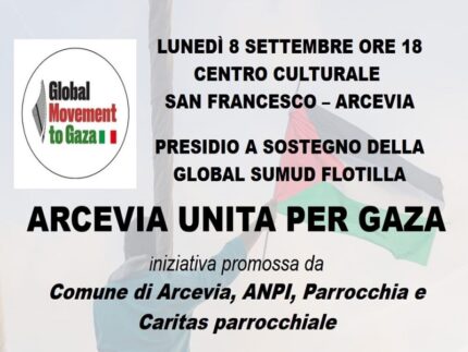 Arcevia unita per Gaza
