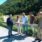 Consegna lavori post alluvione 2022 su strada Arceviese, tratto delle Cave ad Arcevia