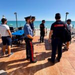 Controlli sul litorale da parte dei Carabinieri e Guardia Costiera