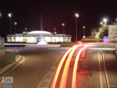 Guidando di notte - Foto Fedele Ruvio