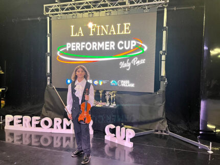 Jacopo Errico al Performer Cup Italy