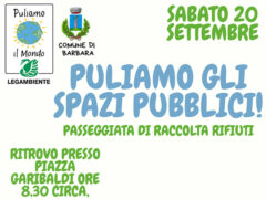 Passeggiata a Barbara "Puliamo gli spazi pubblici"