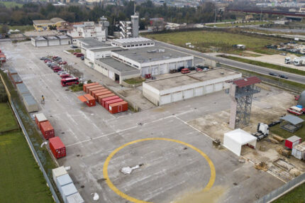 Il polo dei Vigili del Fuoco di Senigallia