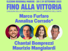 Elezioni regionali Marche 2025: chiusura campagna PD a Senigallia
