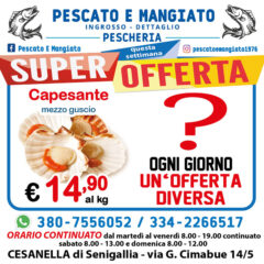 Pescato e Mangiato - Super offerta fino al 28/09/2025