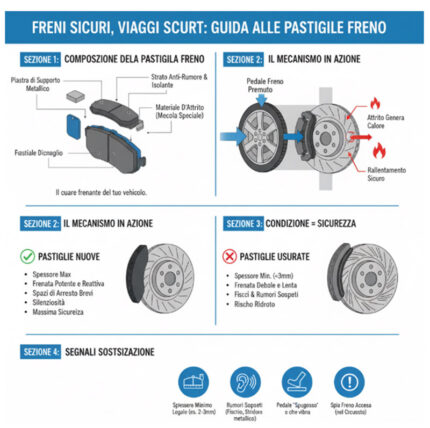 Guida pastiglie freni