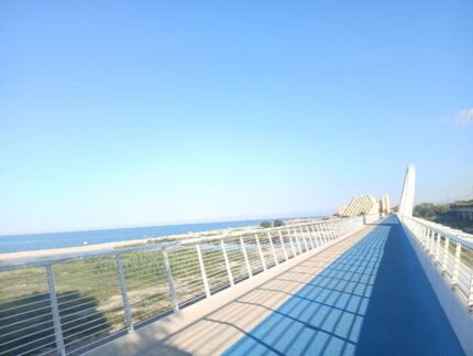 Cesano, Foce Cesano, naturisti, naturismo, Piramidi, ponte Cesano pedonale