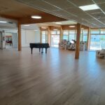 Interni della nuova scuola secondaria Marchetti