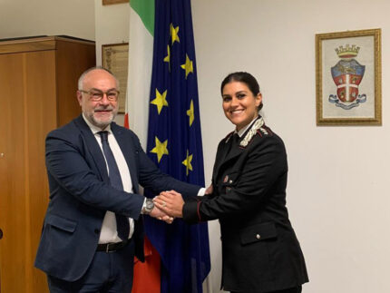 Massimo Bello e Capitano Felicia Basilicata