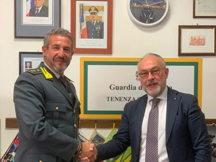 Ten. Francesco Cavuoto e Massimo Bello