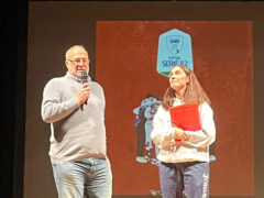 Presentazione Corinaldo C5 2025/26 - Presidente Bucci e Alice Mazzarini