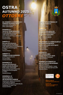 Eventi di ottobre 2025 a Ostra