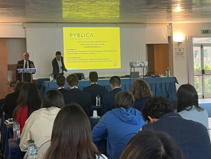 Il saluto di Massimo Bello alla scuola di formazione ANCI