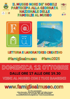 Laboratorio artistico e creativo al Museo Nori de' Nobili di Trecastelli per Famu 2025