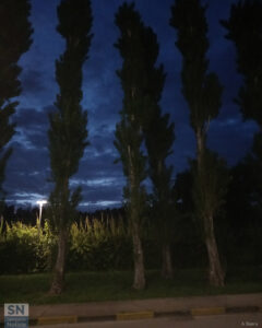 Bagliore notturno - Foto Antonella Starna