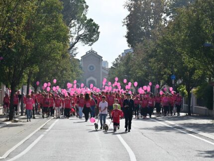 Edizione 2025 della Passeggiata in Rosa per la Vita