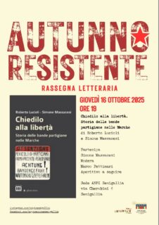 Autunno Resistente - Rassegna letteraria - Appuntamento 16 ottobre 2025