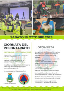 Protezione Civile: Giornata del Volontariato a Trecastelli