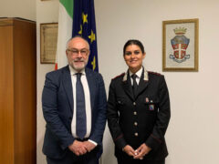 Massimo Bello e Capitano Felicia Basilicata