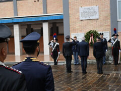 Omaggio del Questore di Ancona ai Carabinieri delle Marche