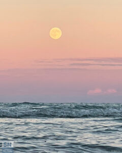 Luna di ottobre - Foto Roberto Sbriscia