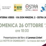 Presentazione a Ostra del nuovo libro di Lorenzo Livieri
