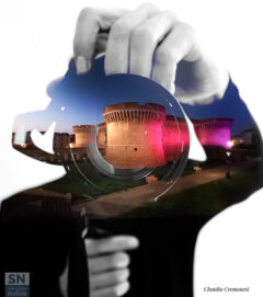 I colori della Rocca in un click - Foto Claudio Cremonesi