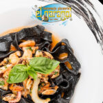 Ristorante El Garagol - Tagliatelle al nero di seppia