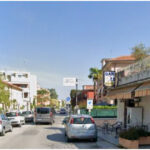 Via Mercantini nel tratto tra via Trento e viale A. Garibaldi