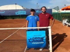 Mattia Logrippo con Federico Bertuccioli